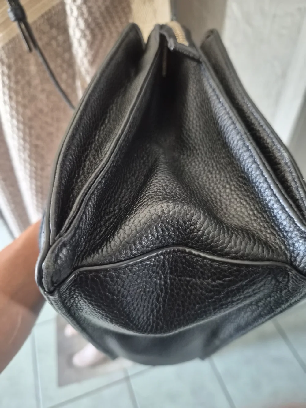 Kate Spade Black Leather Satchel